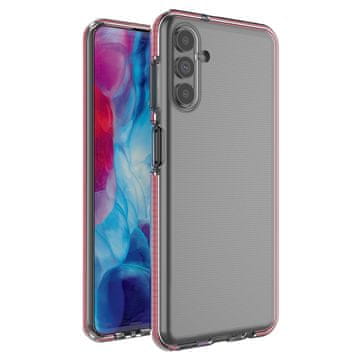 Spring Spring Case gel futrola sa šarenim okvirom za Samsung Galaxy A13 5G svijetlo roza