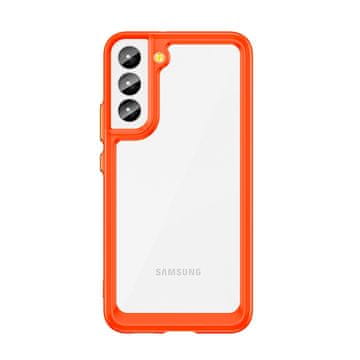 slomart Outer Space Case za Samsung Galaxy S22+ (S22 Plus) - crveni