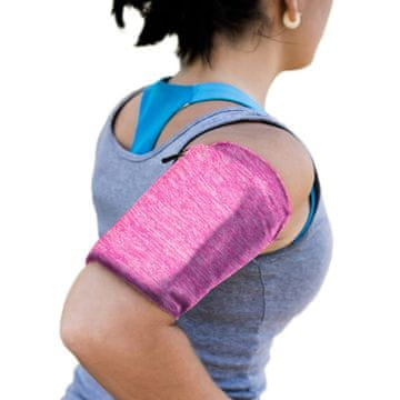 slomart Armband za trčanje, torbica za telefon - Veličina XL, Roza