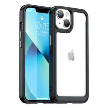 slomart Hurtel Outer Space maska za iPhone 14 Plus - crna