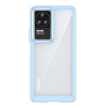 slomart Futrola Outer Space Case za Xiaomi Poco F4 5G s fleksibilnim okvirom, plava