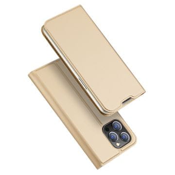 DUX Dux Ducis Dux Ducis Skin Pro Flip futrola za iPhone 14 Pro Max, zlatna