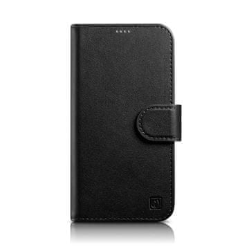 iCARER iCarer novčanik maska 2u1 za iPhone 14 Plus, crna, Anti-RFID