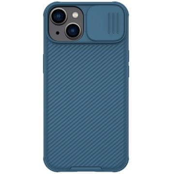 Nillkin Nillkin CamShield Pro maska za iPhone 14 Plus s štitnikom za kameru, plava
