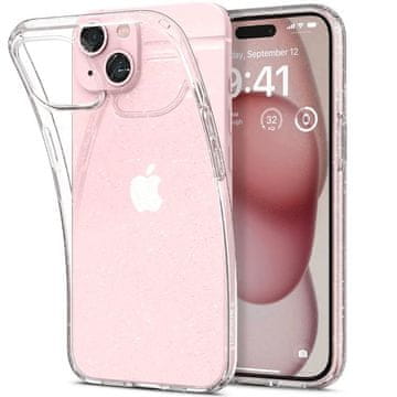 Spigen Spigen Liquid Crystal Glitter futrola za iPhone 14 Plus - prozirna sa šljokicama