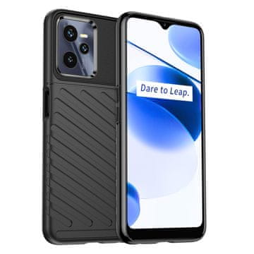 Case Oklopna maska Thunder Case za Realme C35 - crna