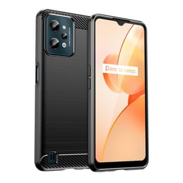 Carbon Carbon etui za Realme C31 - crni