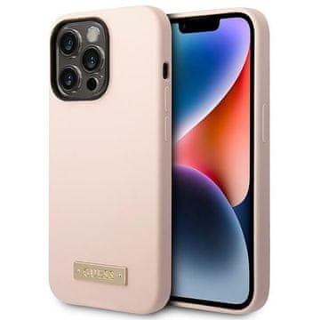 Guess MagSafe maskica za iPhone 14 Pro Max, roza
