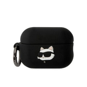 Karl Lagerfeld Karl Lagerfeld futrola za AirPods Pro 2 Silicone Choupette Head 3D, crna
