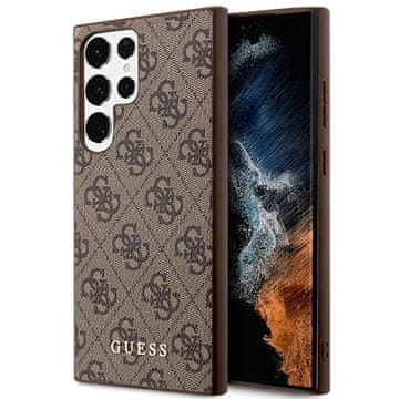 Guess Guess futrola za Samsung S23 Ultra 4G Metal Gold Logo, smeđa