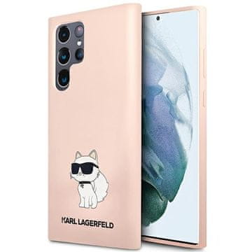 Karl Lagerfeld Karl Lagerfeld futrola za Samsung S23 Ultra Silicone Choupette, roza