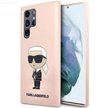 Karl Lagerfeld Karl Lagerfeld futrola za Samsung S23 Ultra Silicone Ikonik Karl, roza