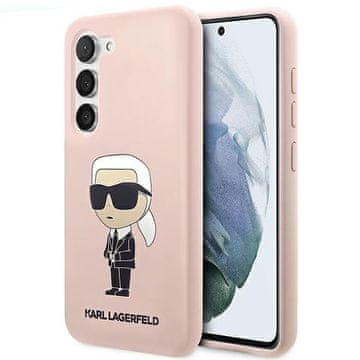 Karl Lagerfeld Karl Lagerfeld futrola za Samsung S23+ Silicone Ikonik Karl, roza