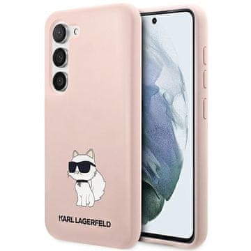 Karl Lagerfeld Karl Lagerfeld futrola za Samsung S23 Silicone Choupette, roza