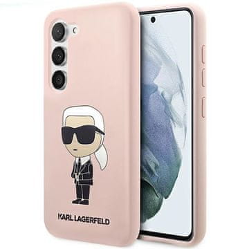 Karl Lagerfeld Karl Lagerfeld futrola za Samsung S23 Silicone Ikonik Karl, roza