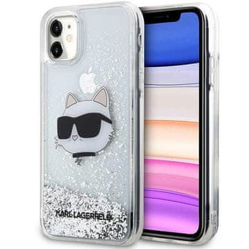 Karl Lagerfeld Karl Lagerfeld KLHCN61LNCHCS iPhone 11/XR srebrna maska