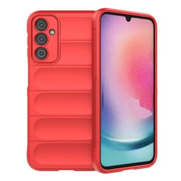 Magic Magic Shield futrola za Samsung Galaxy A24 4G (oklopna, crvena)