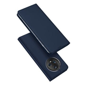 DUX Dux Ducis Skin Pro futrola za Honor Magic5, plava, s novčanikom i stalkom
