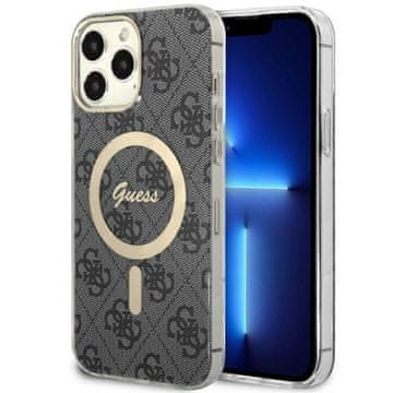 Guess Futrola za iPhone 13 Pro Max Hardcase 4G MagSafe crna
