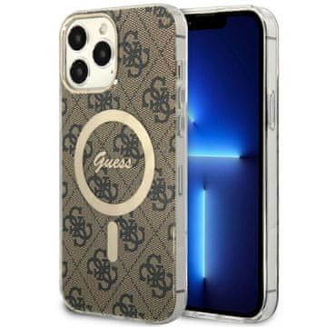 Guess Futrola za iPhone 13 Pro Max Hardcase 4G MagSafe smeđa