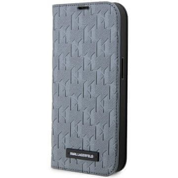 Karl Lagerfeld Karl Lagerfeld Saffiano Monogram futrola-novčanik za iPhone 14 Pro Max 6.7"