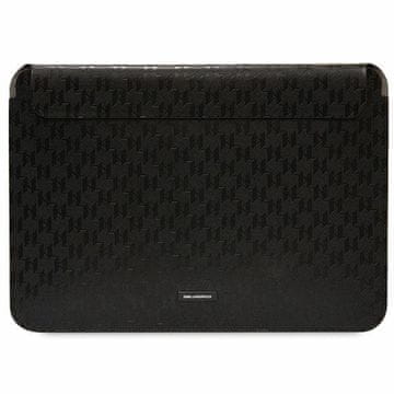 Karl Lagerfeld Karl Lagerfeld Saffiano Plaque etui za 14" prijenosno računalo - crna
