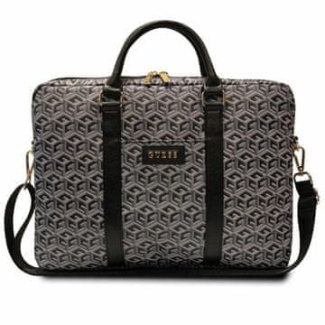 Guess Guess GCube Stripes torba za 16" prijenosno računalo - crna