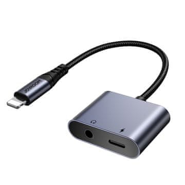Joyroom Joyroom SY-L01 Lightning na 3.5 mm jack DAC adapter 2u1 - crna
