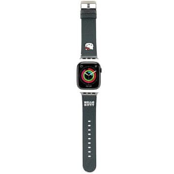 HELLO KITTY Kitty Head crni remen za Apple Watch