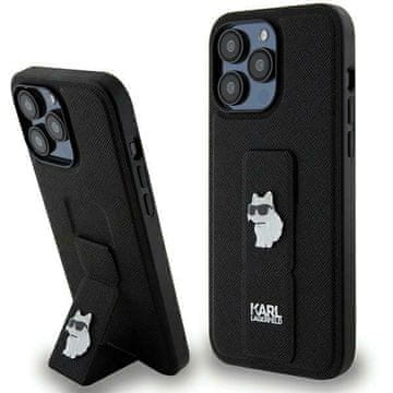 Karl Lagerfeld Gripstand crna maskica za iPhone 13