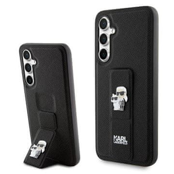 Karl Lagerfeld Karl Lagerfeld Saffiano Karl&Choupette Pins futrola za Samsung Galaxy S23 FE - crna