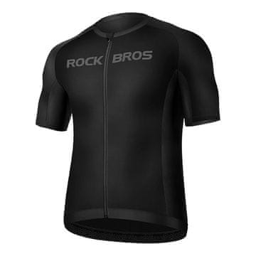 ROCKBROS Rockbros kratka biciklistička majica XXXL - crna