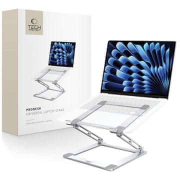 Tech-protect Sklopivi stalak Tech-Protect ULS400 za prijenosna računala do 17" - srebrni