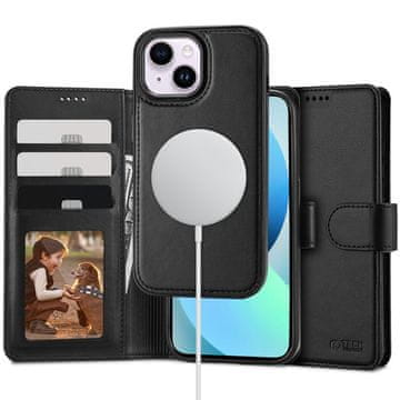 Tech-protect Tech-Protect Wallet MagSafe maska za iPhone 13 - crna