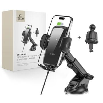 Tech-protect Tech-Protect CM15W-V1 držač za mobitel s 15W indukcijskim punjačem