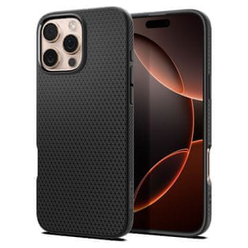 Spigen Spigen Liquid Air maska za iPhone 16 Pro - crna