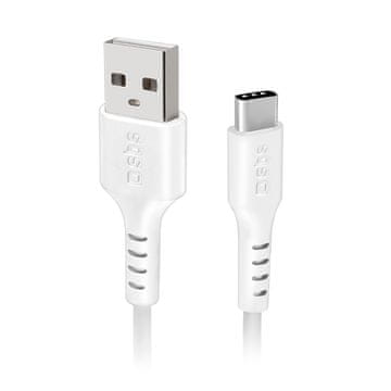 SBS SBS kabel USB-A - USB-C 1.5m - bijeli