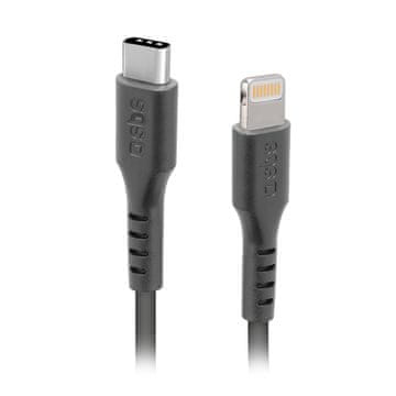 SBS SBS kabel USB-C - Lightning 1m - crni