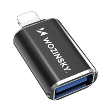 WOZINSKY Wozinsky WALA-01 Lightning na USB-A OTG adapter (crni)