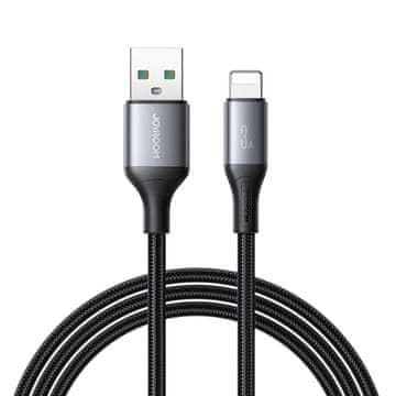Joyroom Joyroom S-A28 USB-A - Lightning 3A kabel 1m - crni
