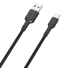 DUDAO Dudao L9T 5A USB-A na USB-C kabel, 1m, crni