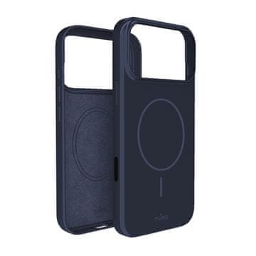 Puro Puro Pulse maska za iPhone 17 Pro, polikarbonatna, tamno plava - MagSafe
