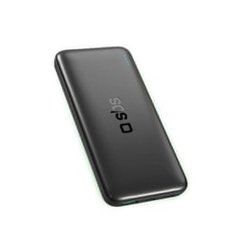 SBS SBS Infinity Power Bank 10000mAh 10W LiFePo₄, USB-A USB-C - Crna