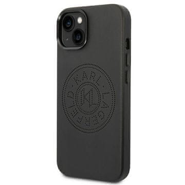 Karl Lagerfeld Futrola Karl Lagerfeld Za Iphone 14 Plus 15 Plus 6.7 S Kožnom Navlakom I Logom