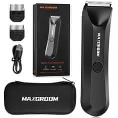 MAXGROOM Višenamjenski trimer MAXGROOM RFCD-9087 s LED svjetlom, crni