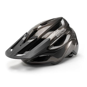 ROCKBROS MTB kaciga Rockbros LK-99 s podesivim vizirom i magnetskim zatvaračem, 58-62 cm, titan