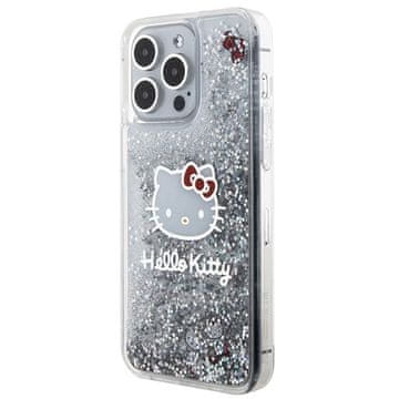 HELLO KITTY Hello Kitty Tvrda Futrola Za Iphone 15 Pro Max 6.7 S Privjesci I Tekućim Šljokicama