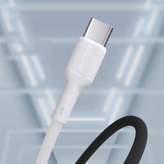 DUDAO Dudao L9T 5A USB-A - USB-C kabel 1m, bijeli
