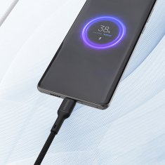 DUDAO Dudao L9T 5A USB-A na USB-C kabel, 1m, crni