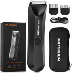 MAXGROOM Višenamjenski trimer MAXGROOM RFCD-9087 s LED svjetlom, crni
